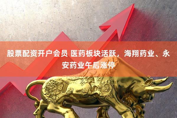 股票配资开户会员 医药板块活跃，海翔药业、永安药业午后涨停
